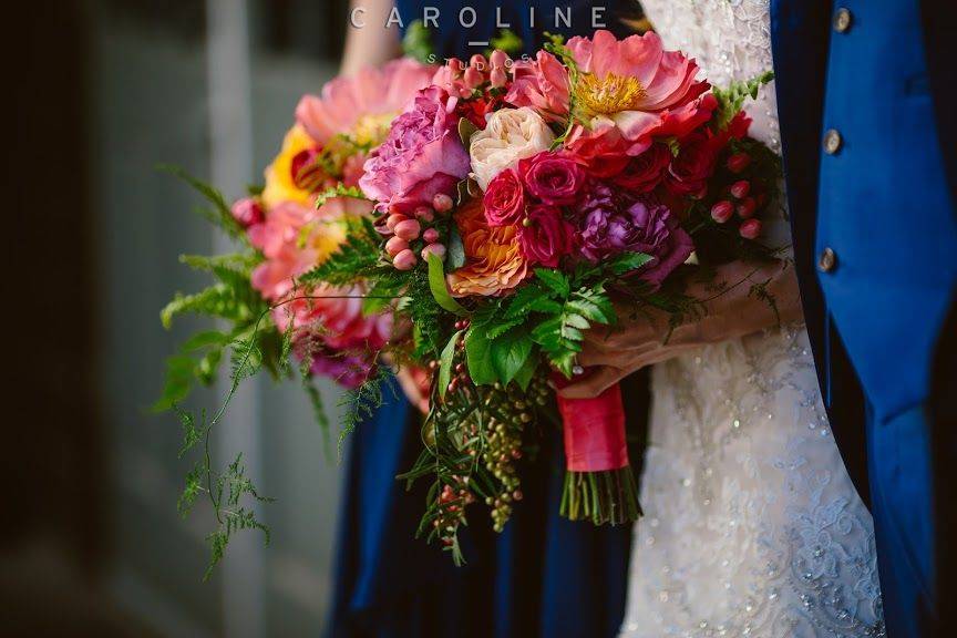 Colorful bouquets