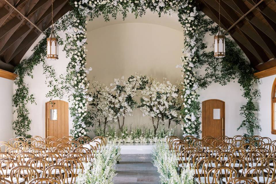 Ceremony florals