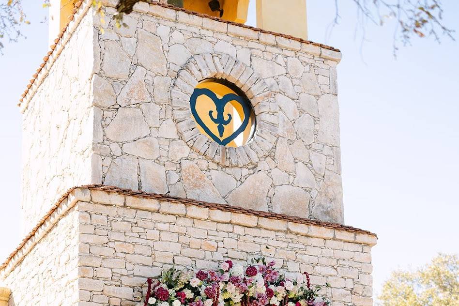 Ceremony floral arch