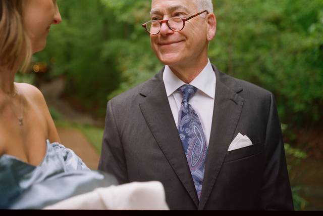 Proud father of the bride