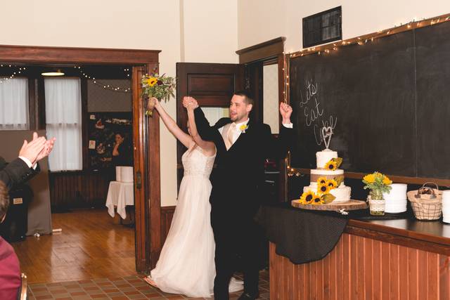 Newly wed couple