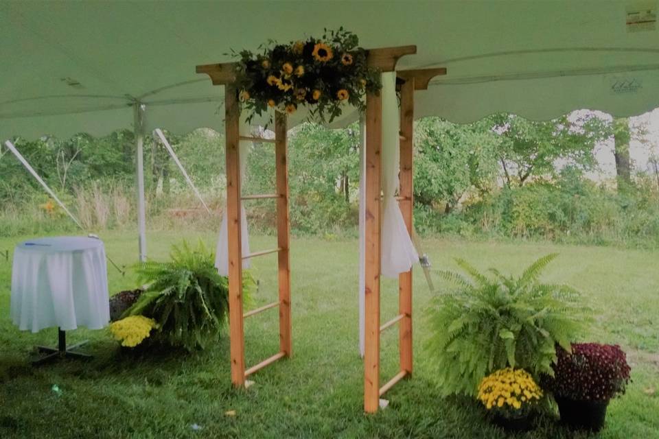 Wedding arch