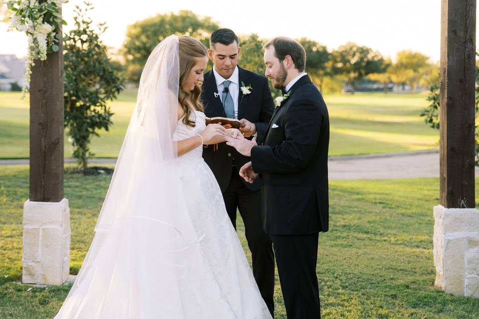 With this ring, forever begins
