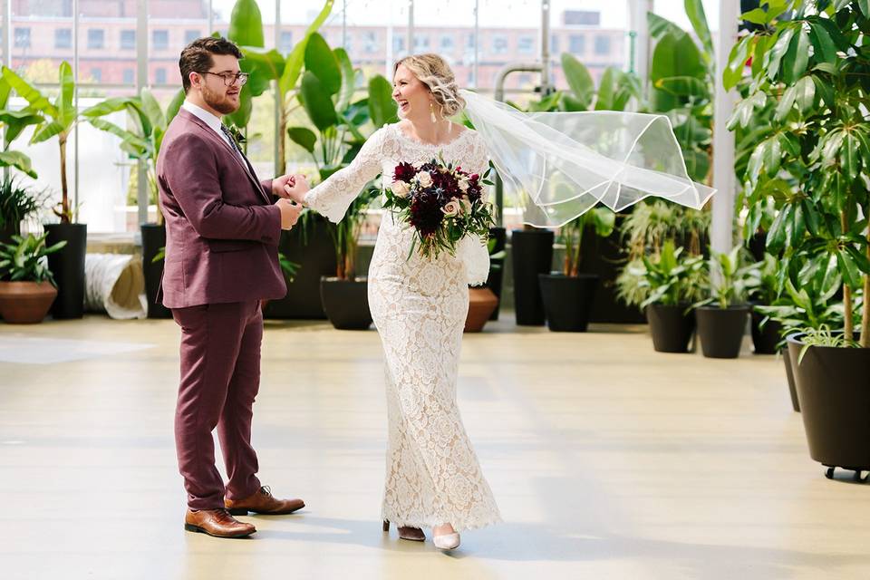The Downtown Market wedding.