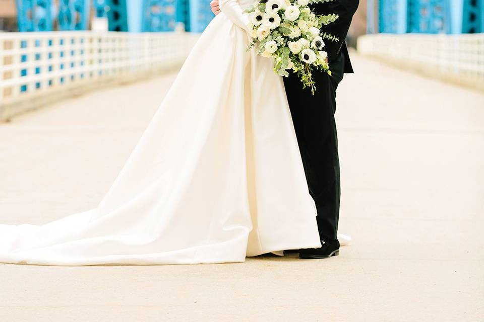 The Blue bridge wedding