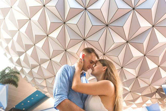 Epcot engagement Session