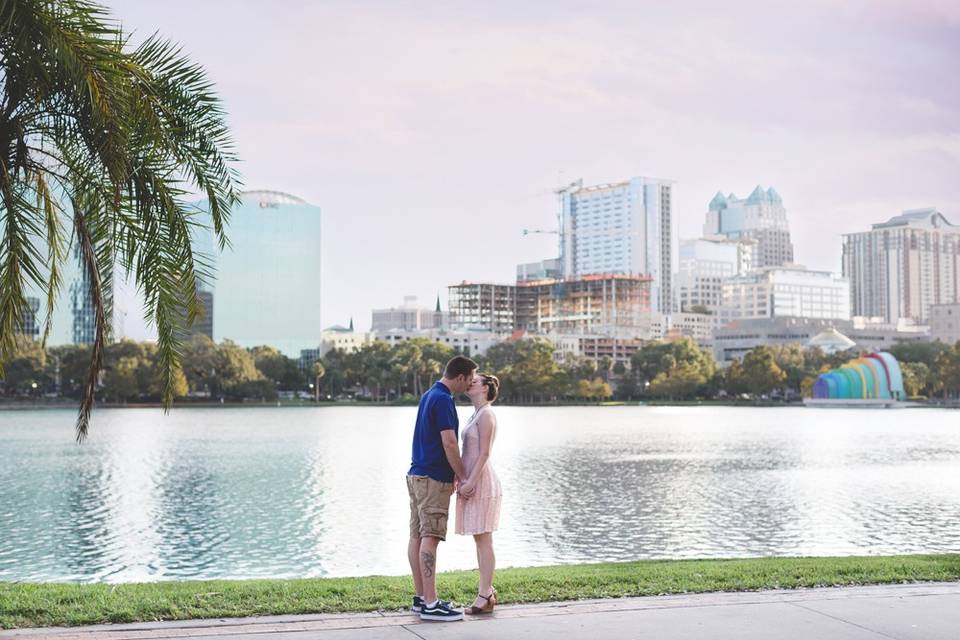 Downtown Orlando Engagement