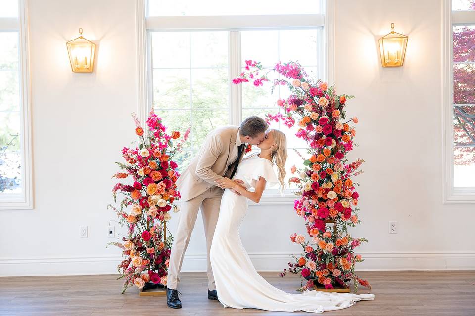 Ceremony on Waterfall