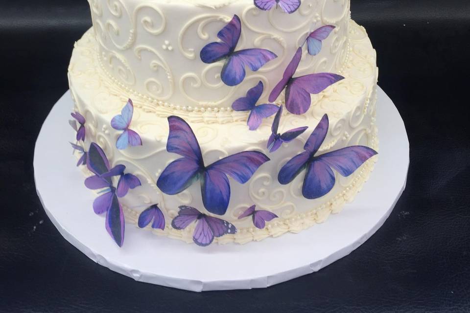 Butterfly cake