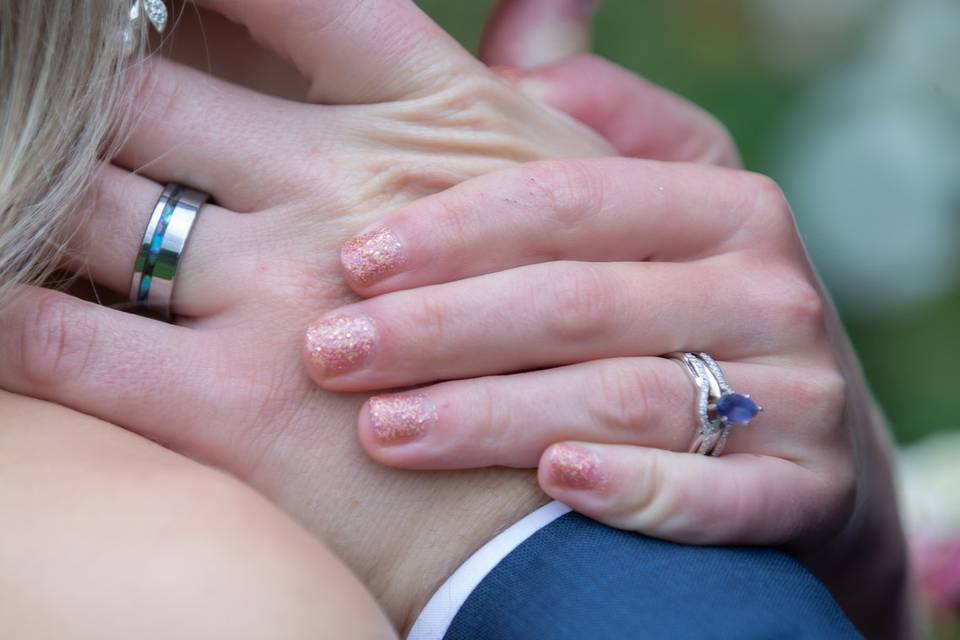 Showing the rings