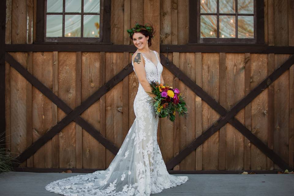 Bridal portrait