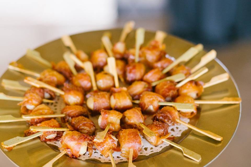 Maple Bacon Wrapped Scallops