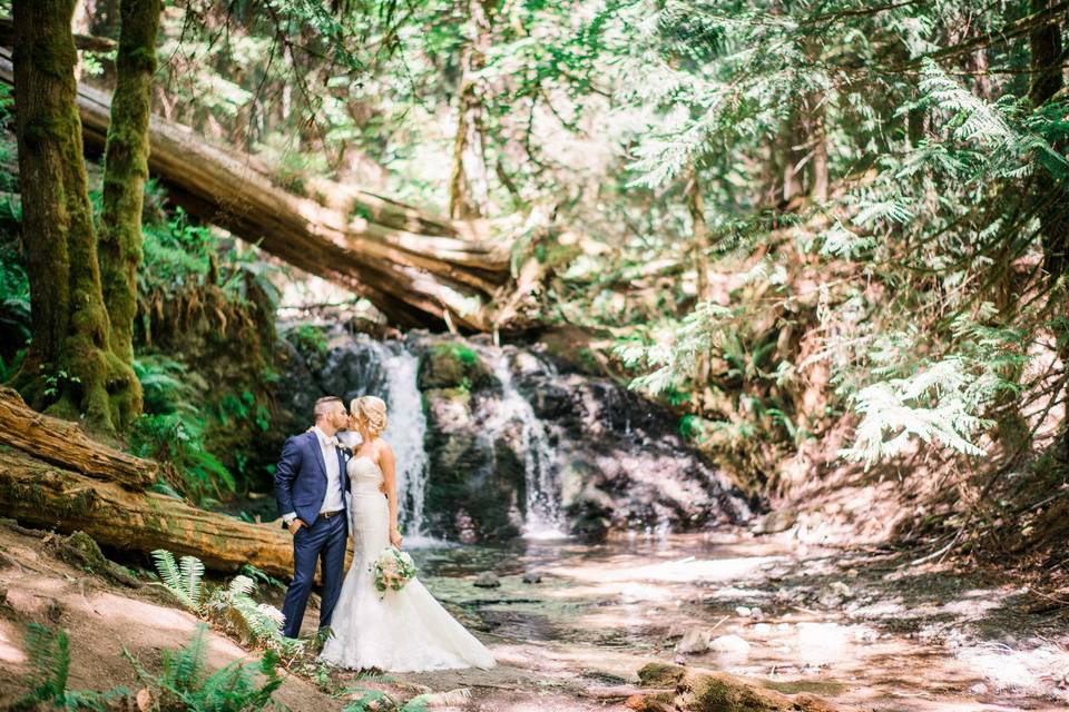 Couple in the forest