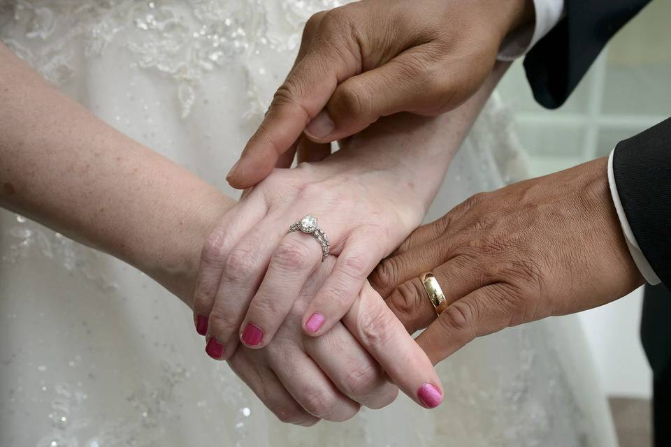 Wedding hands
