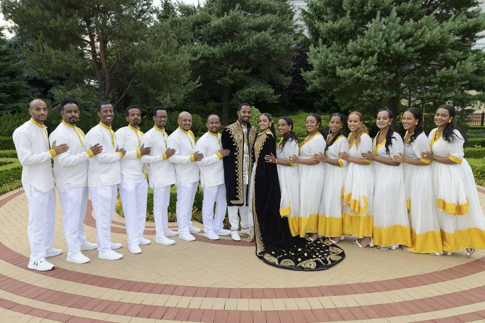 Ethiopian Bridal Party