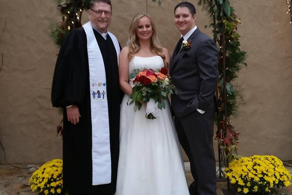 Wedding at the Silo Center