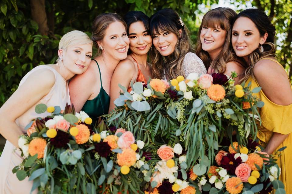 Boho Bridal Party