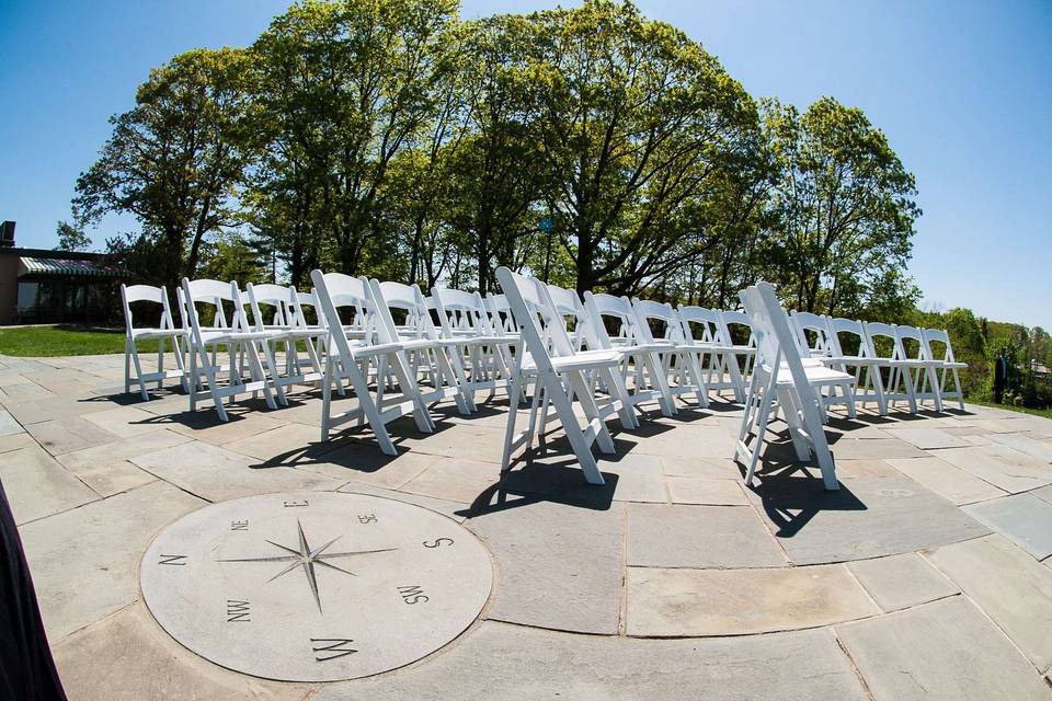 White chairs