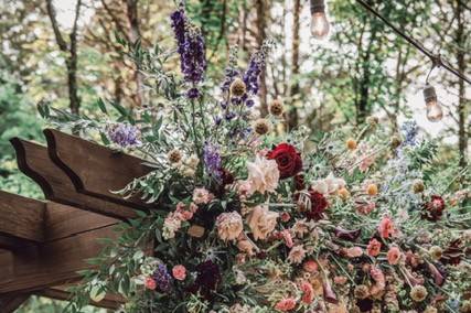 Whimsical Ceremony Arch
