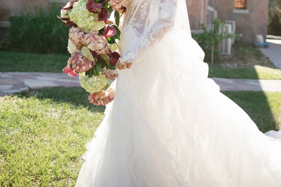 Josie and Her Bouquet