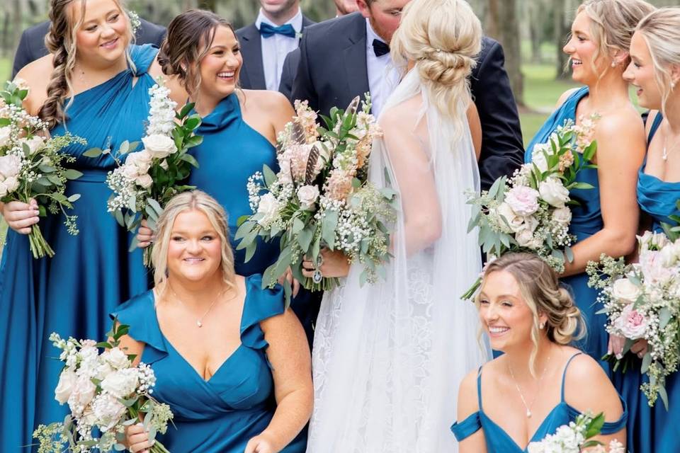 Savannah and Her Bridal Party