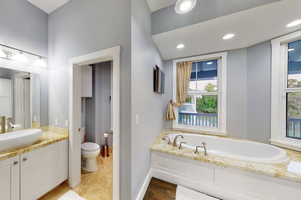 Master bathroom