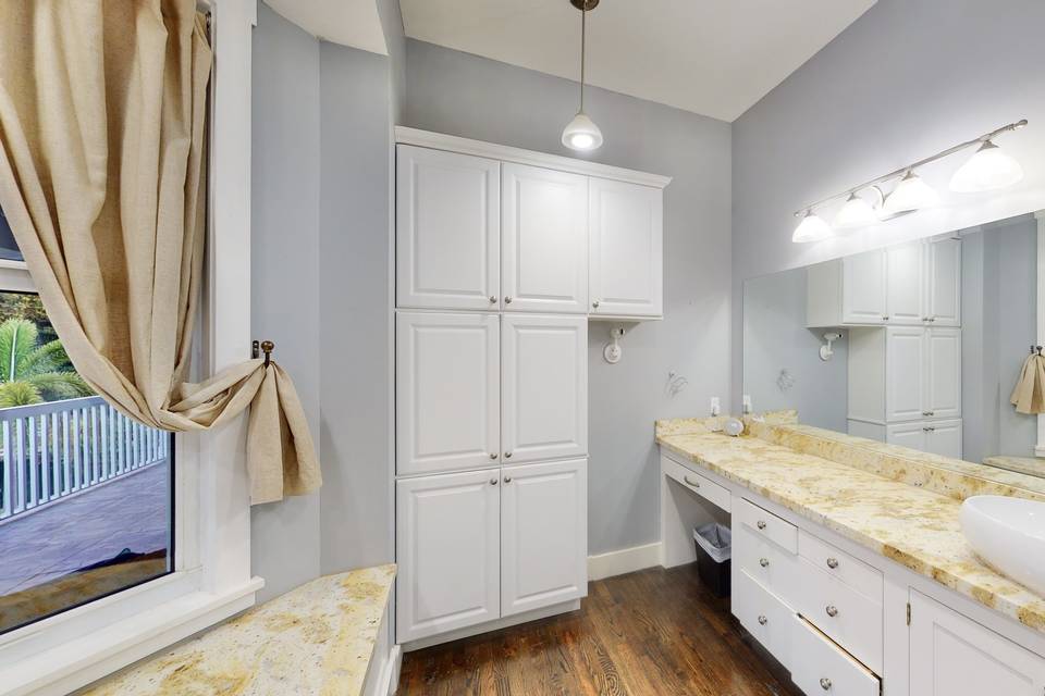 Master bathroom