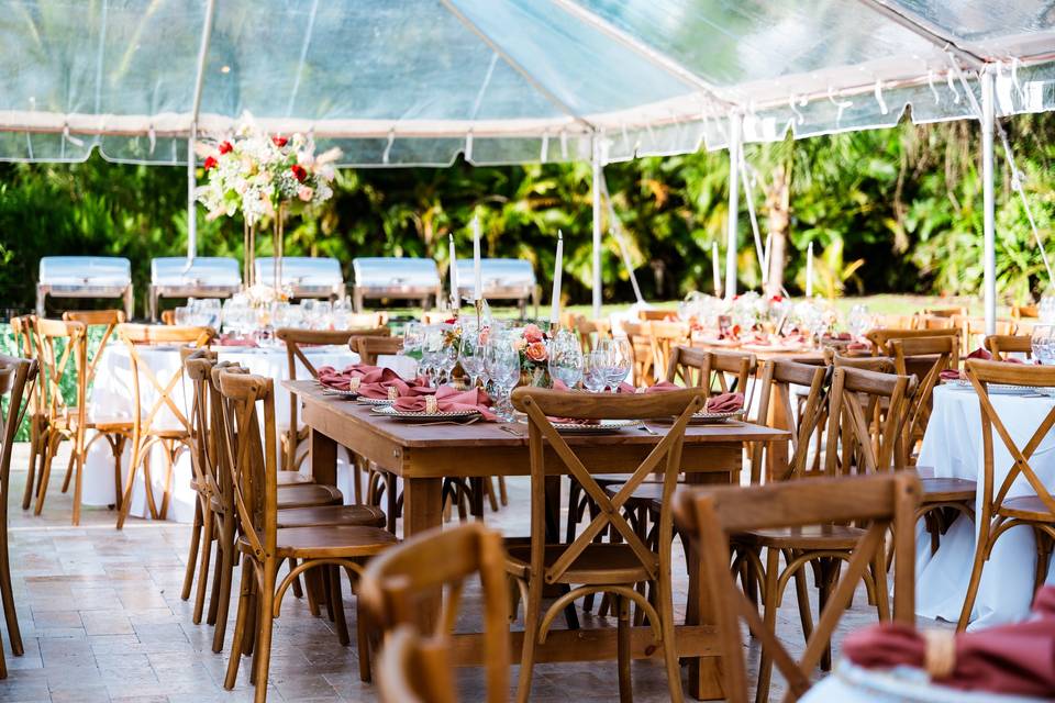 Tented Reception