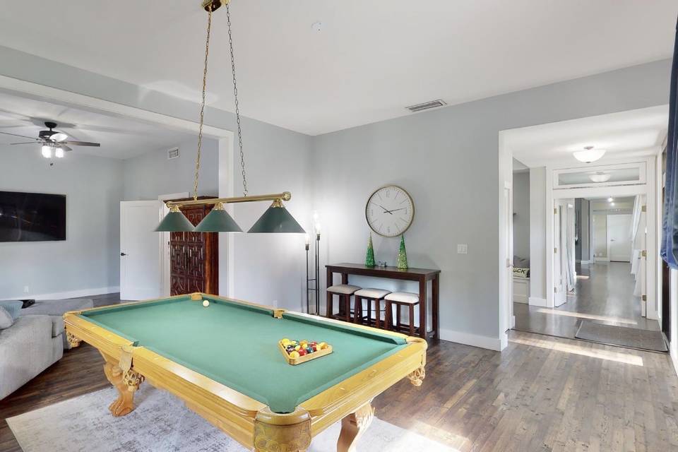 Billiards room