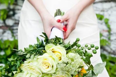 White Wildflower Bouquet