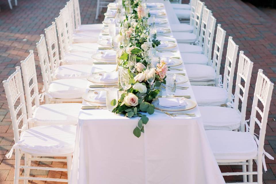 Brick Terrace Dining