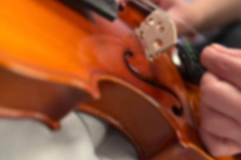 Violin repairs