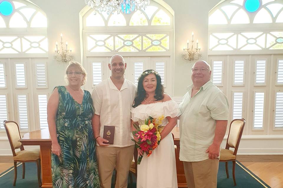 Civil Ceremony at our TownHall