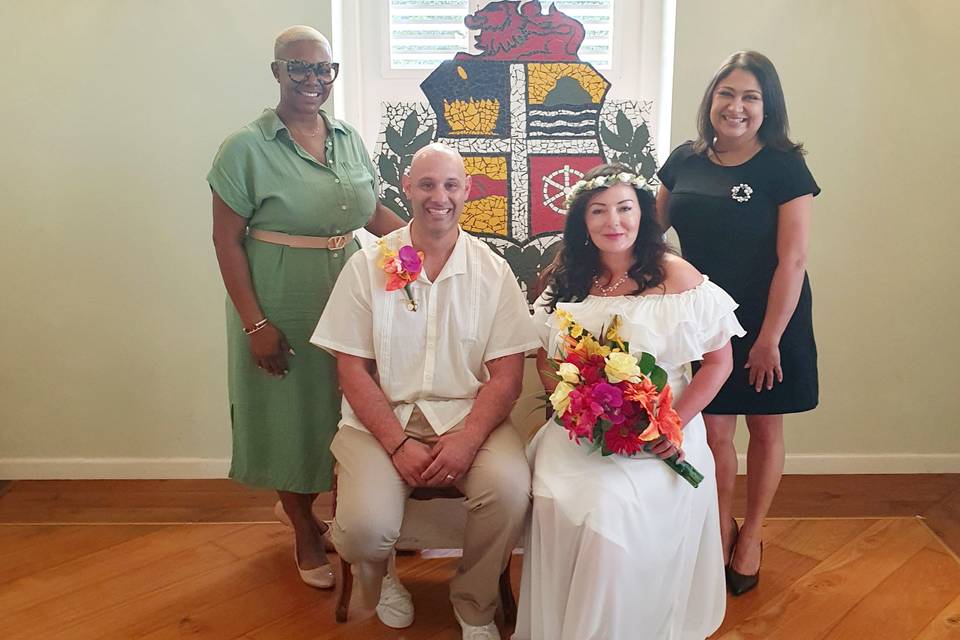 Civil Ceremony at our TownHall