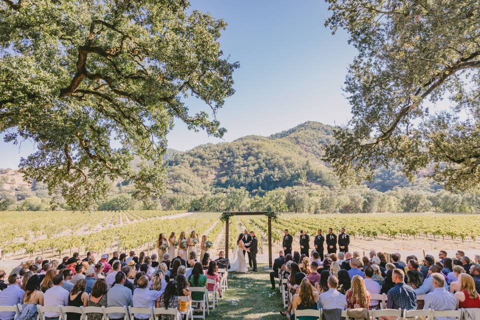 Outdoor ceremony