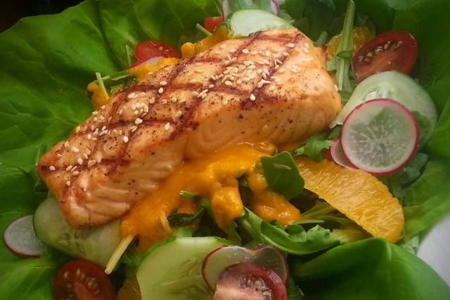Miso Grilled Salmon