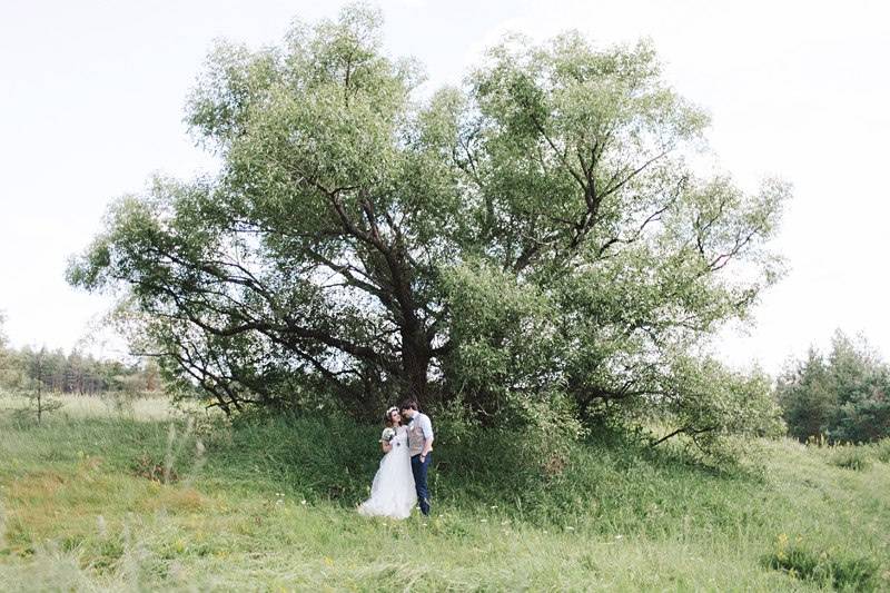 Floral wedding, NYC photograph