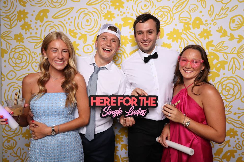 Wedding Reception Photo Booth