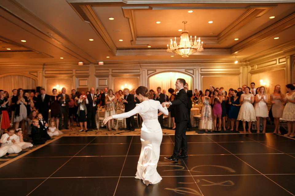 First Dance in The Ballroom