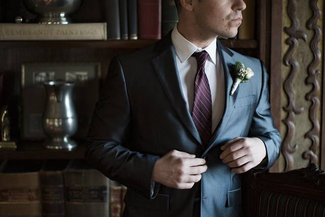 Groom's portrait