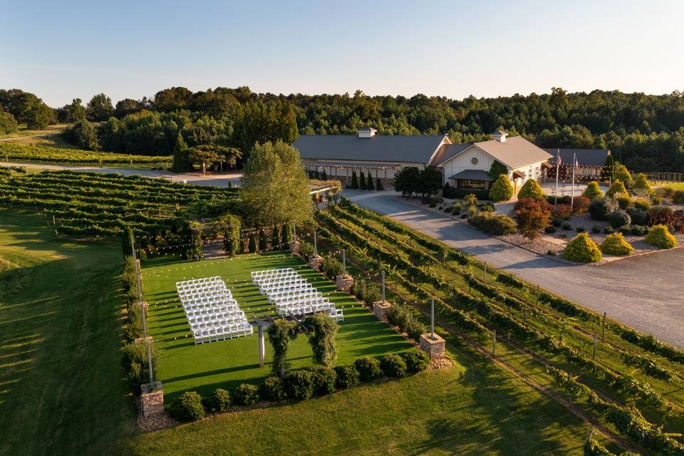 Ceremony area