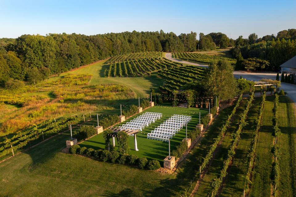Ceremony area