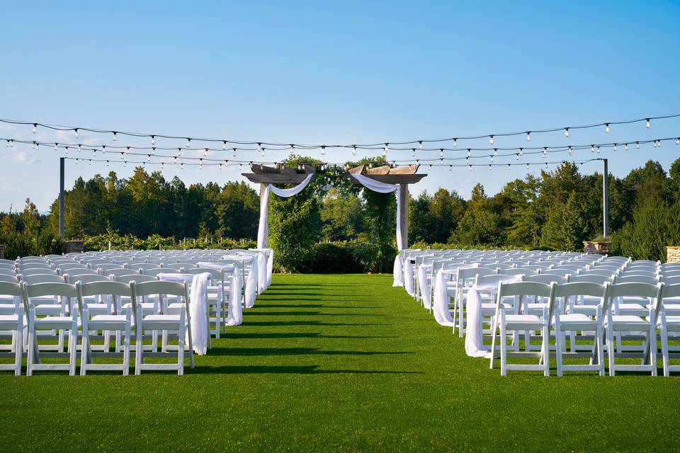 Ceremony area