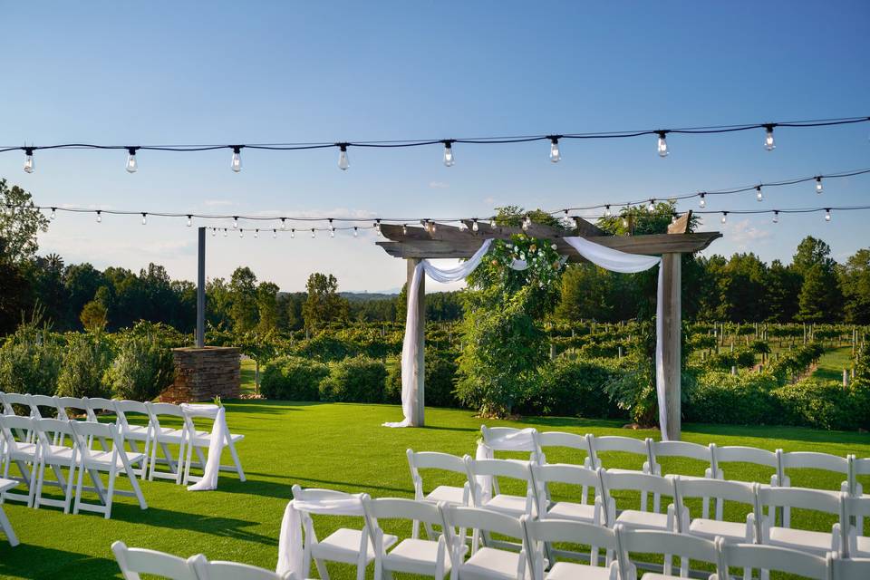 Ceremony area