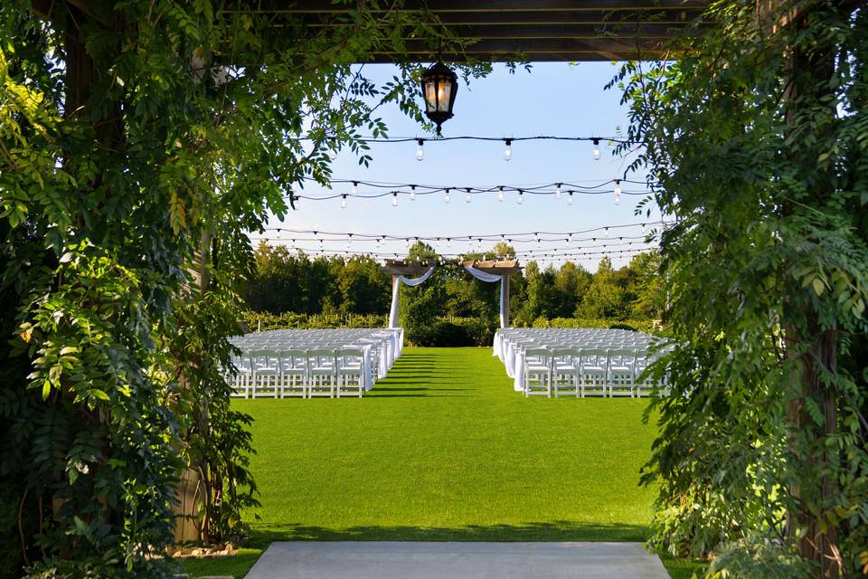 Ceremony area