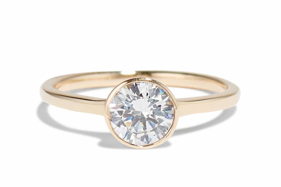 Allium Diamond Ring