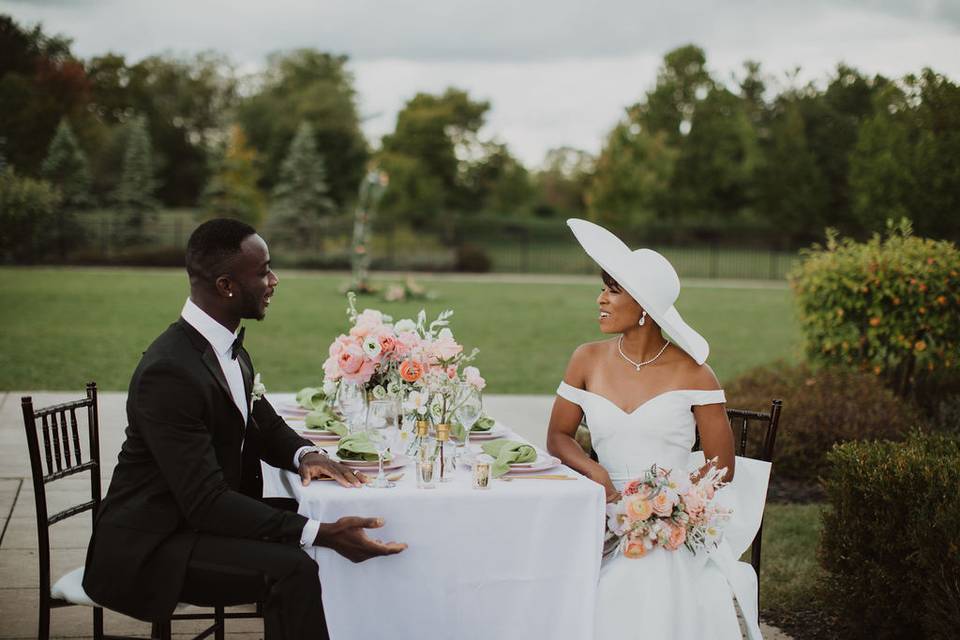 Dreamy Pink Tablescape