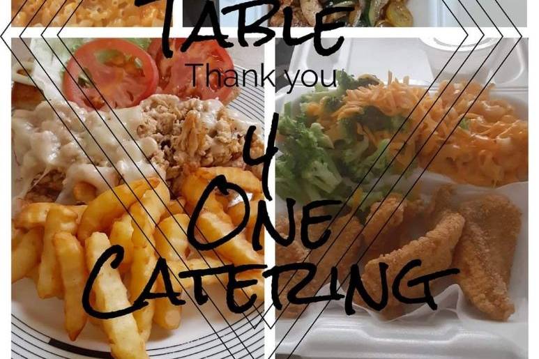 TABLE 4 ONE CATERING