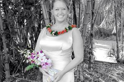 Kim's beautiful Hawaiian themed wedding.