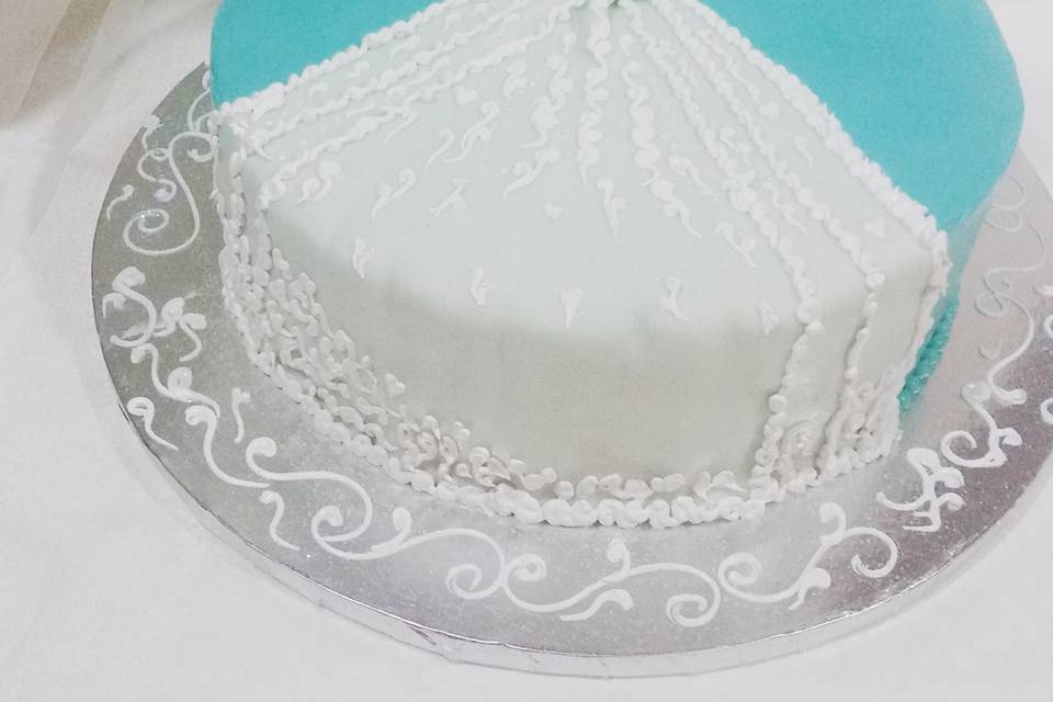 Bridal shower cake